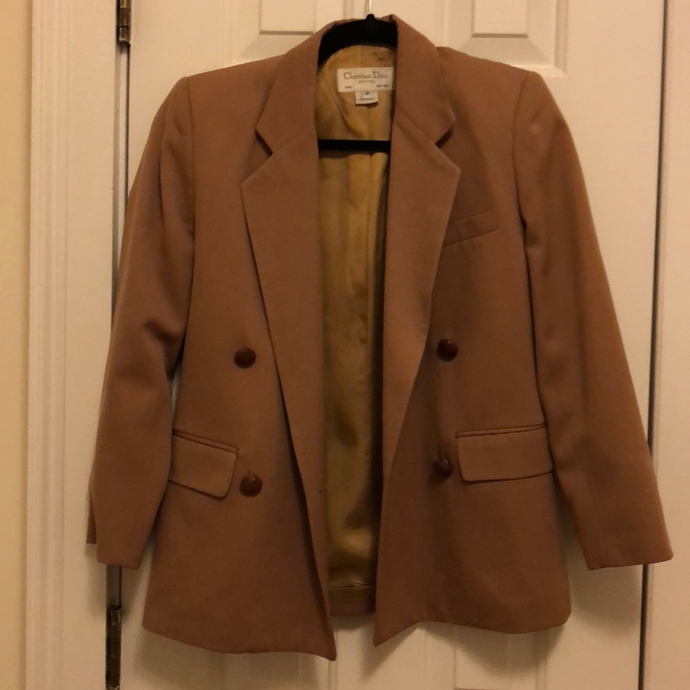 Christian Dior Tan Blazer
